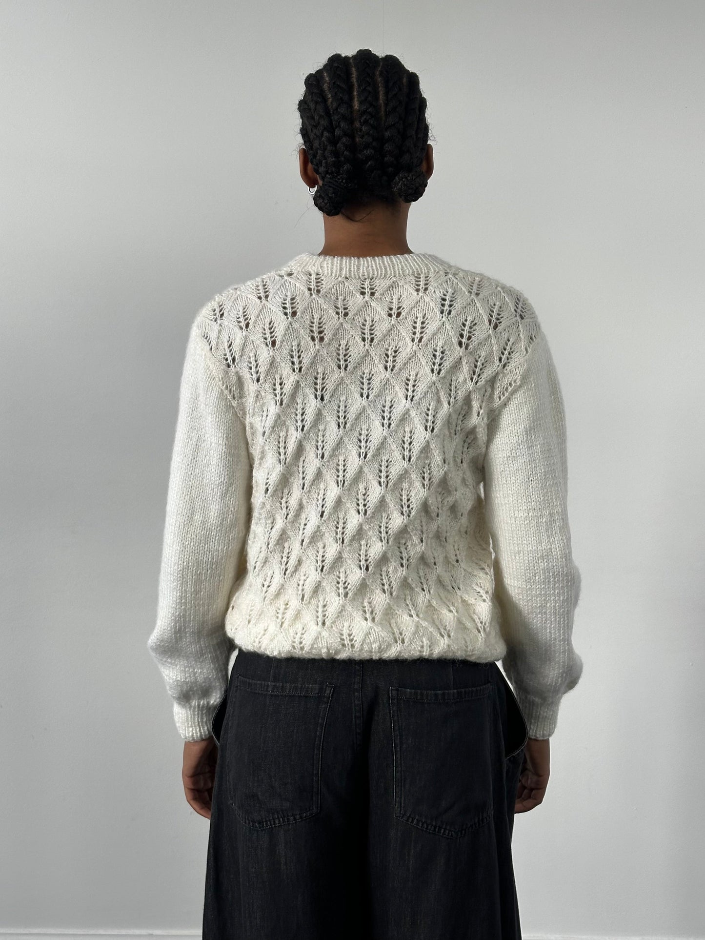 Vintage 1990s Wool Knit Jumper - S/M