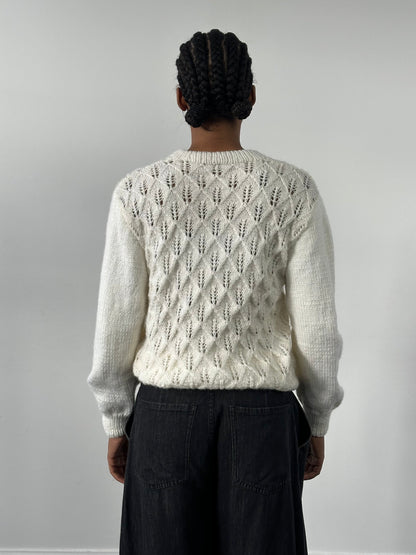 Vintage 1990s Wool Knit Jumper - S/M