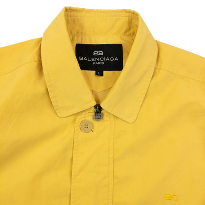 Vintage 90s Balenciaga Zip Up Jacket Size M | Medium, Yellow