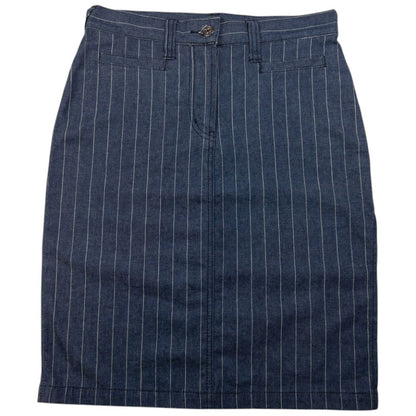 Vintage Evisu Donna Double Gull Embroidered Skirt Womens Size W29