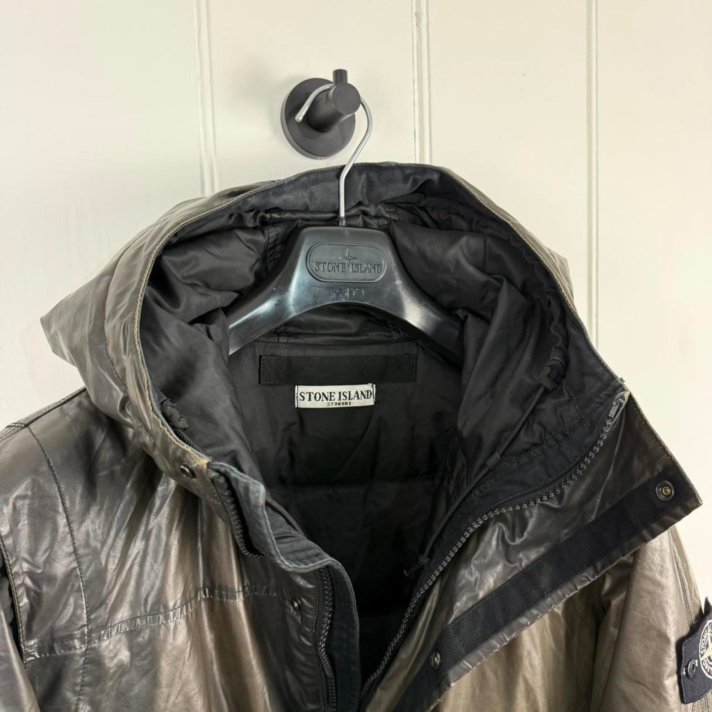 Stone Island Ice Jacket Dark Grey / Brown Thermochromatic (M) | Medium, Brown