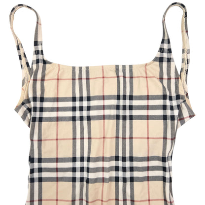 Vintage Burberry Nova Check Swimming Costume