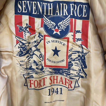 Avirex 'Seven Wishes' A2 Leather Flight Jacket - L