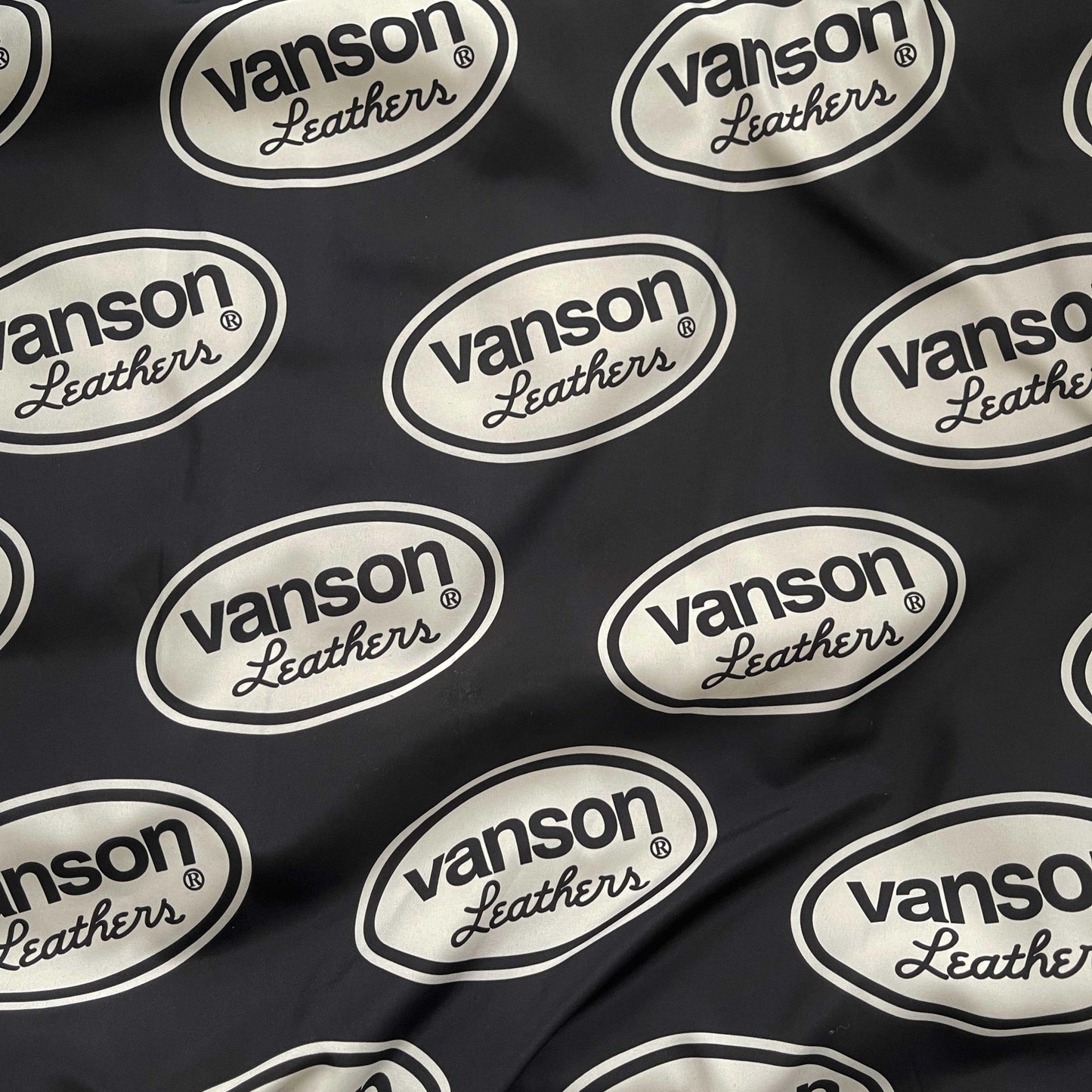 Vanson Leathers Striped Bomber Jacket - XL