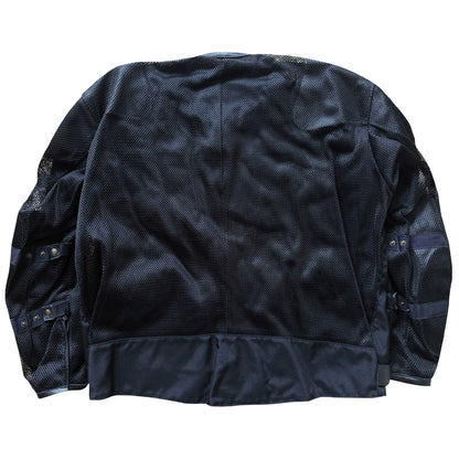 Vanson Leathers Motorcycle Mesh Racing Jacket - XL | XL / XXL, Black