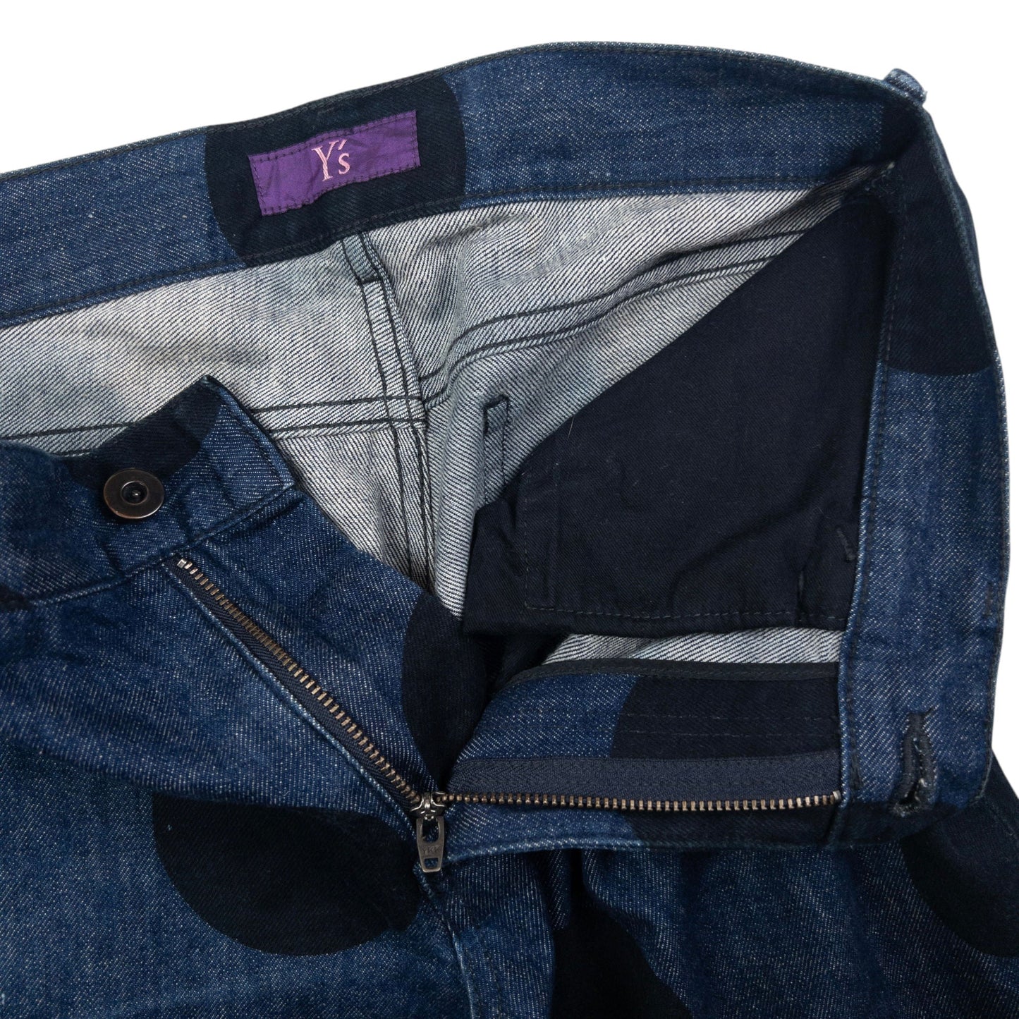 Vintage Yohji Yamamoto Polka Dot Denim Jeans Size W29