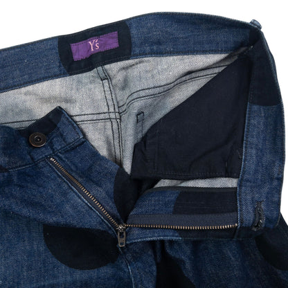 Vintage Yohji Yamamoto Polka Dot Denim Jeans Size W29