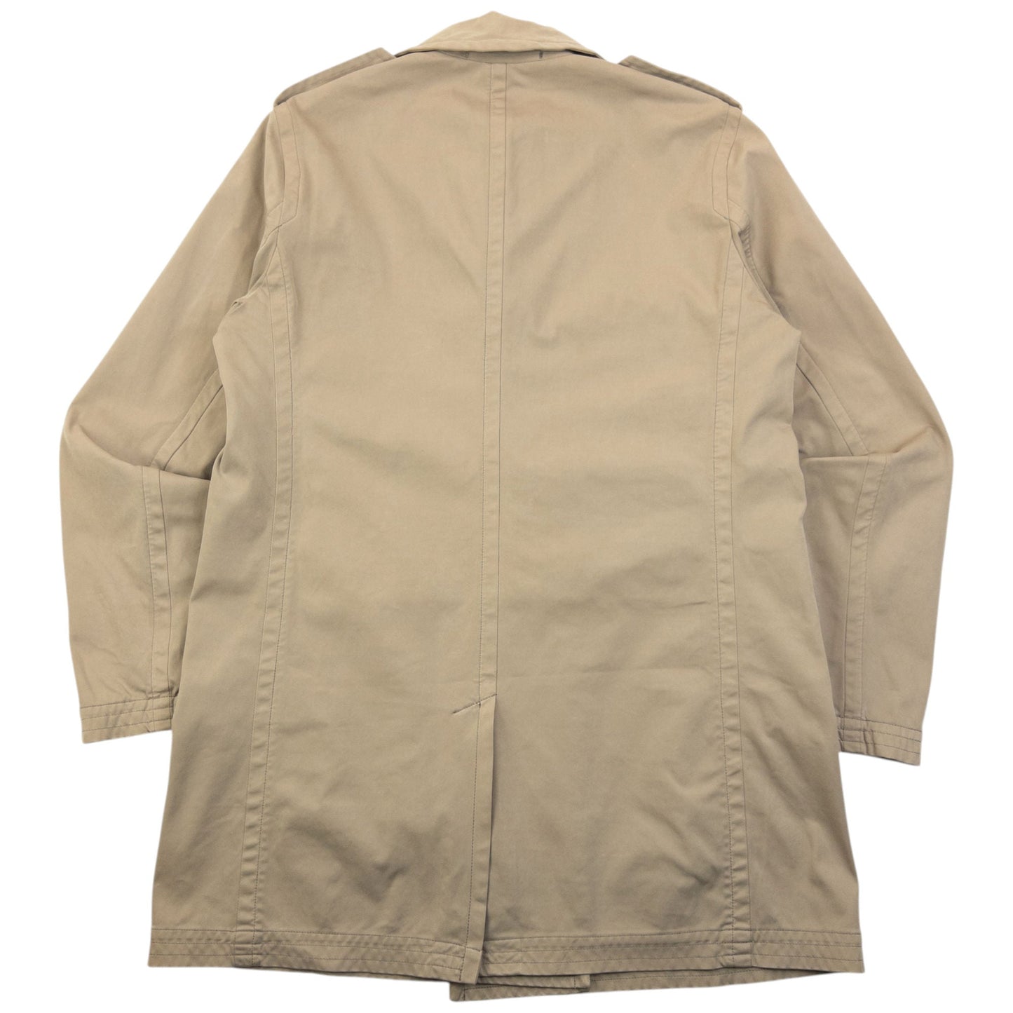Vintage 2009 CP Company Button Up Trench Jacket Size L | Large, Beige