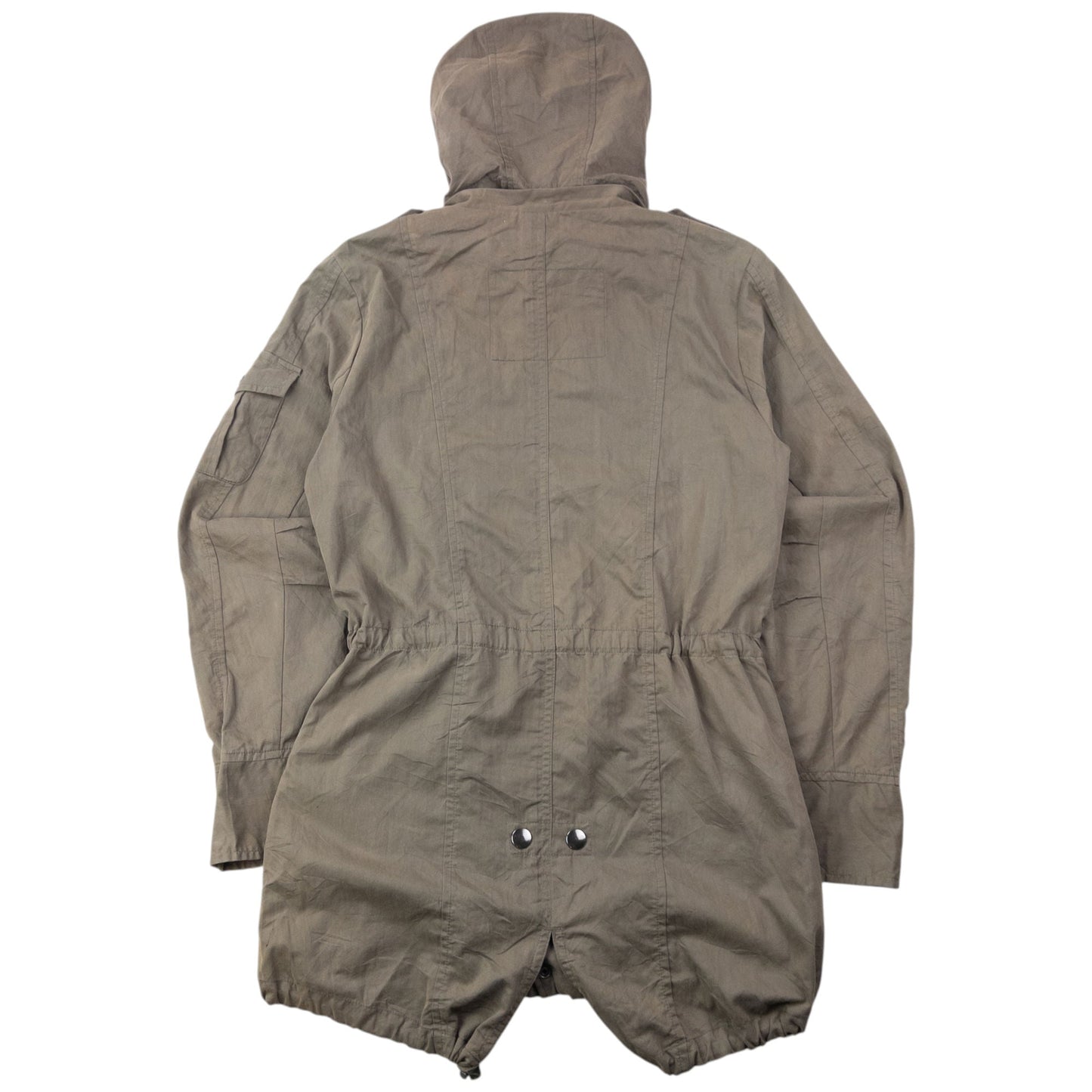 Vintage 2000s PPFM Convertible Military Jacket Size M | Medium, Green