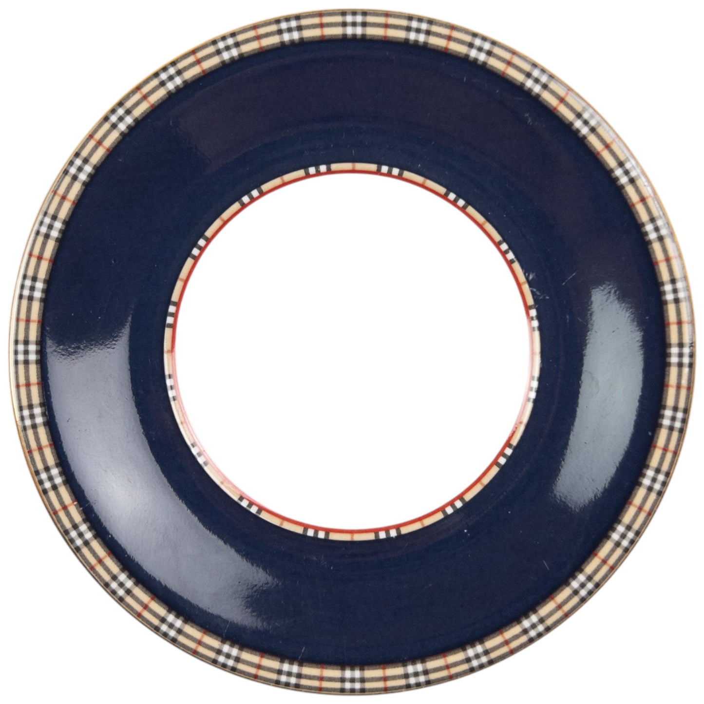 Vintage Burberry Nova Check Fine Bone China Tea Set