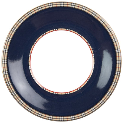 Vintage Burberry Nova Check Fine Bone China Tea Set