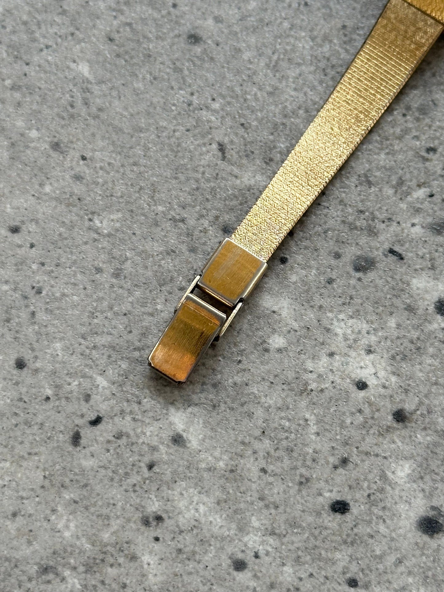 Accurist 1990s Gold Tone Octagonal Quartz Watch