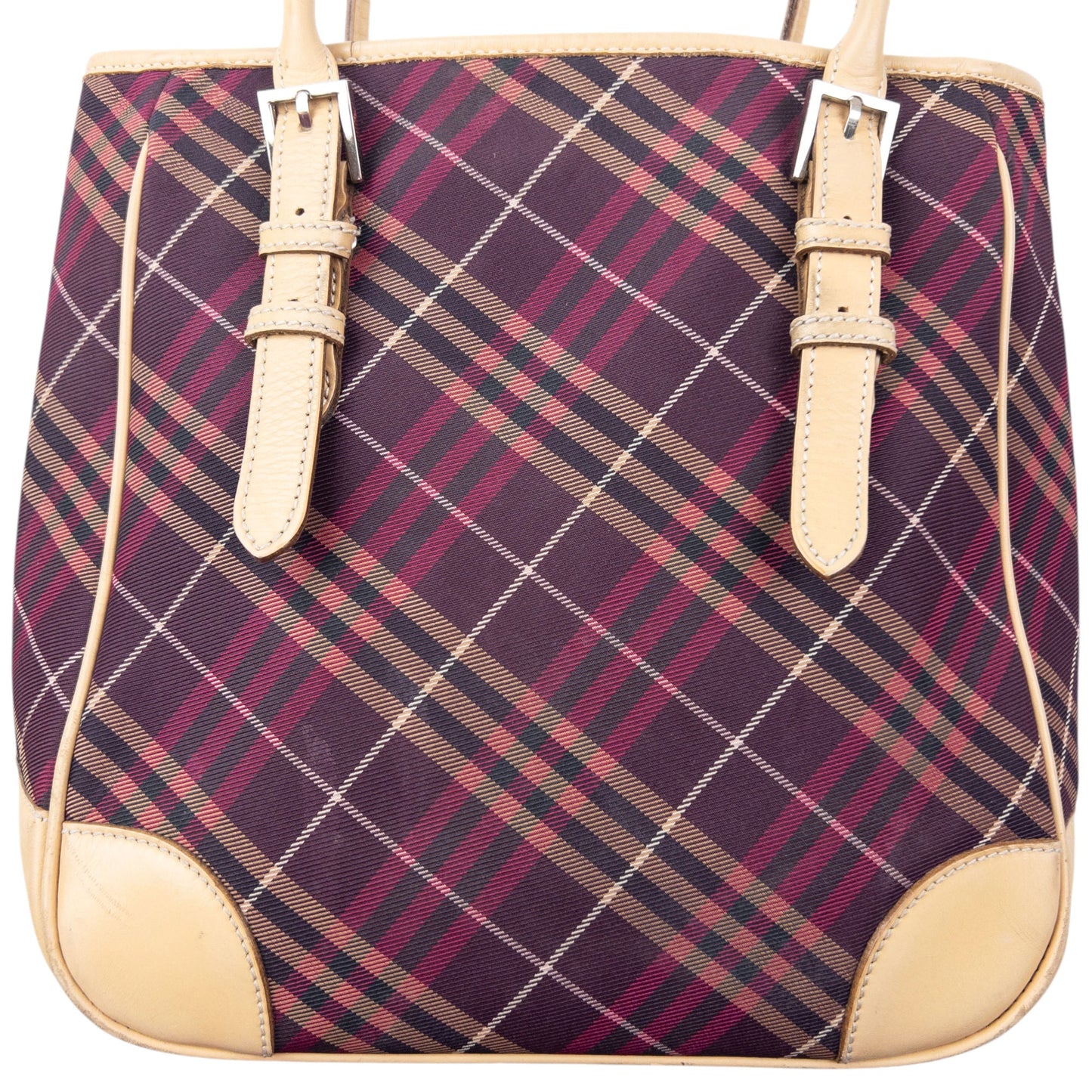 Vintage 2000s Burberry Blue Label Nova Check Shoulder Bag | O/S, Multicoloured