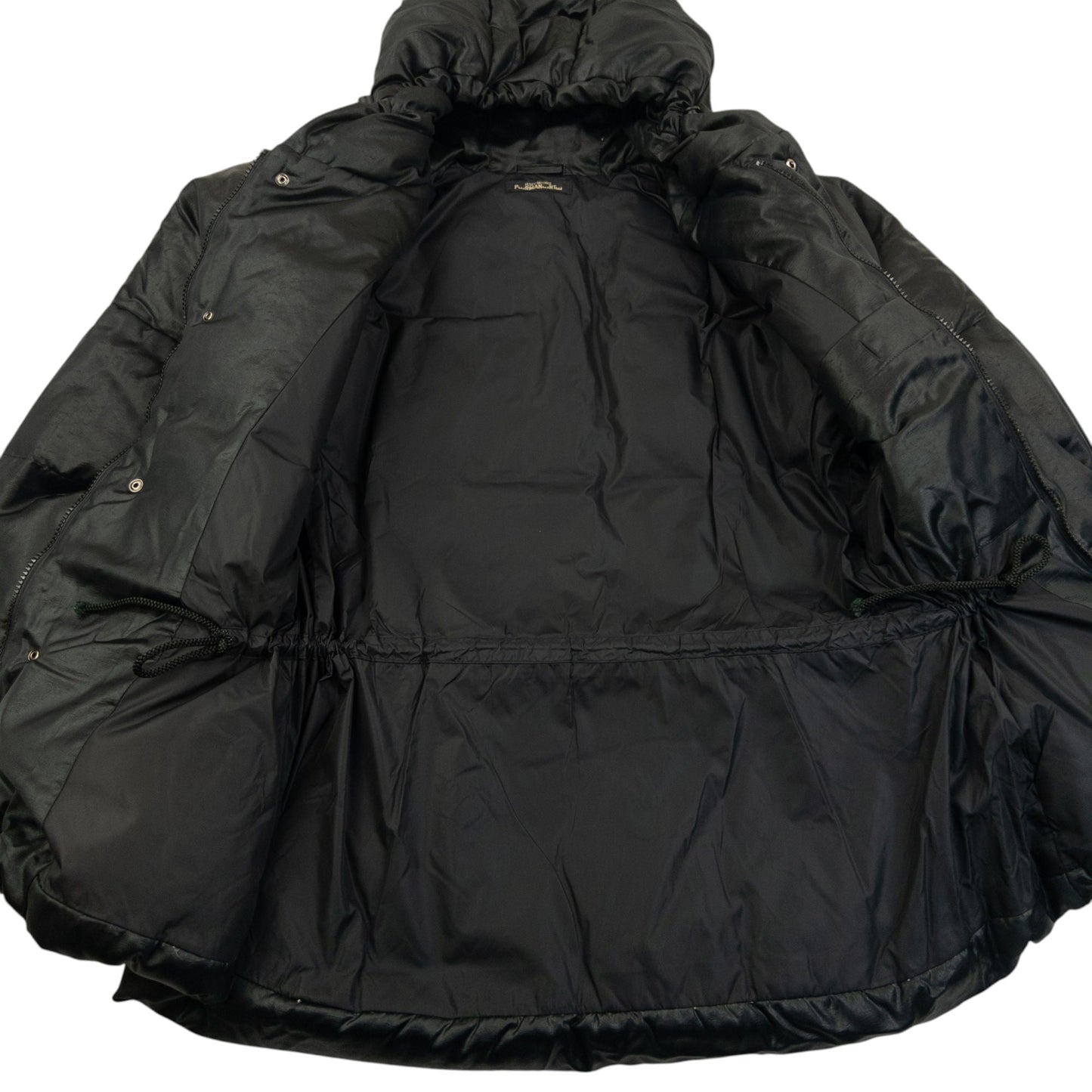 Vintage 90s Issey Miyake PERMANENTE Puffer Jacket Size M | Medium, Black