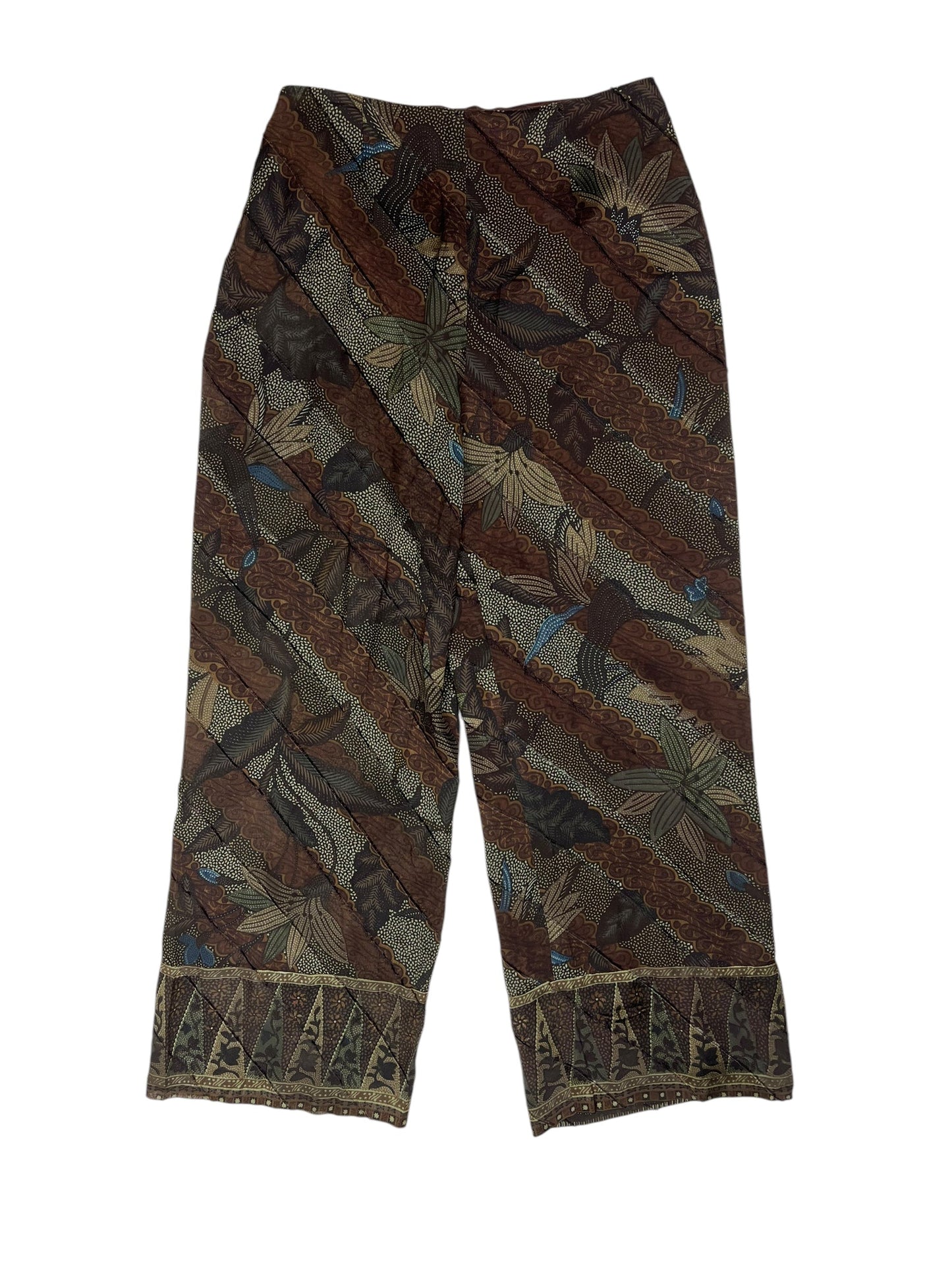 Kenzo vintage silk summer trousers