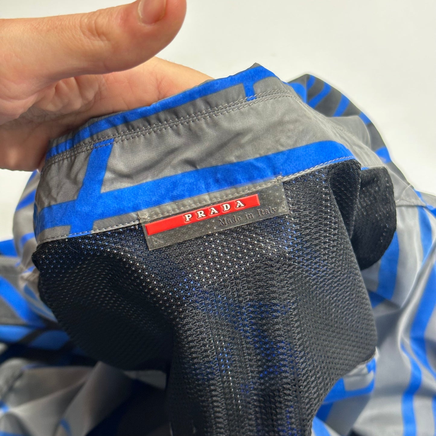 Prada Sport 00’s Vibrations Print Nylon Ventilated Jacket - M/L | Default Title, Multicoloured