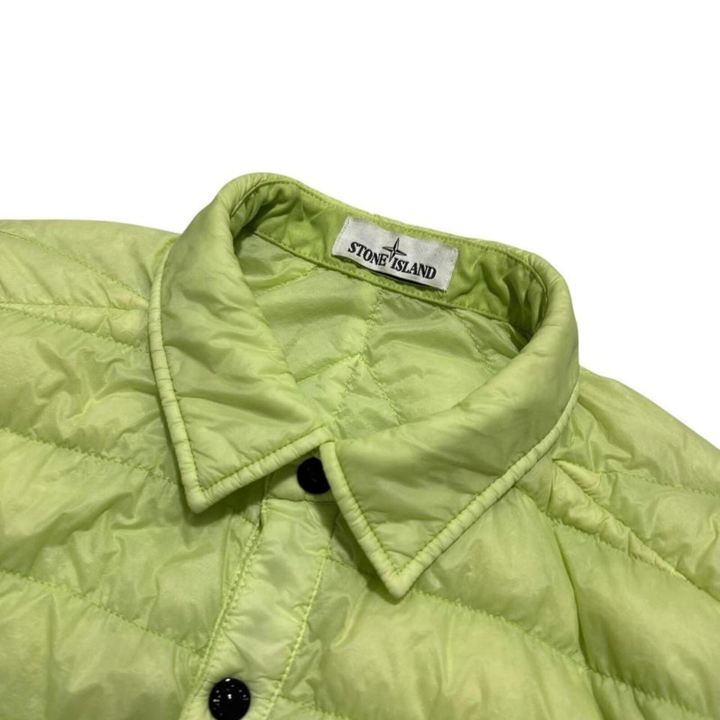 Stone Island Garment Dyed Down Overshirt