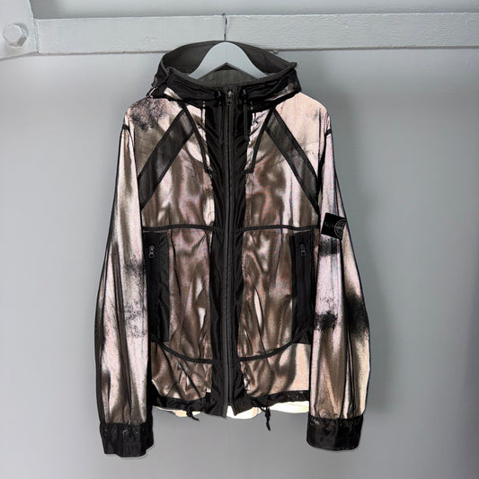 Stone Island 2006 Mesh Reflective Jacket | XL, Multicoloured