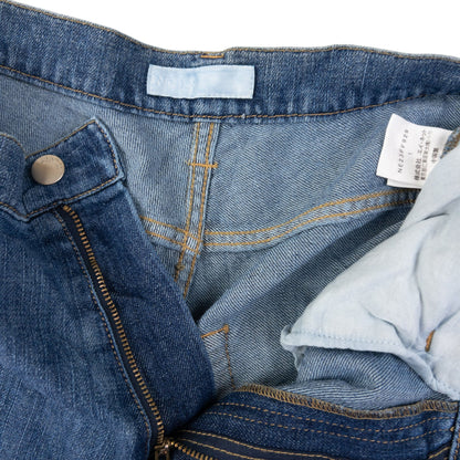 Vintage Ne-Net By Issey Miyake Fur Patch Denim Jeans Size W27