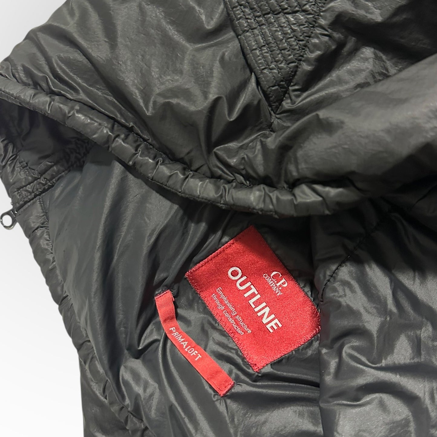 CP Company Zip Up Outline Jacket with Micro Lens