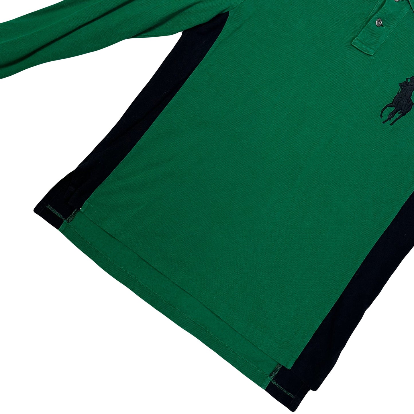 Ralph Lauren Longsleeve Polo In Green ( L )