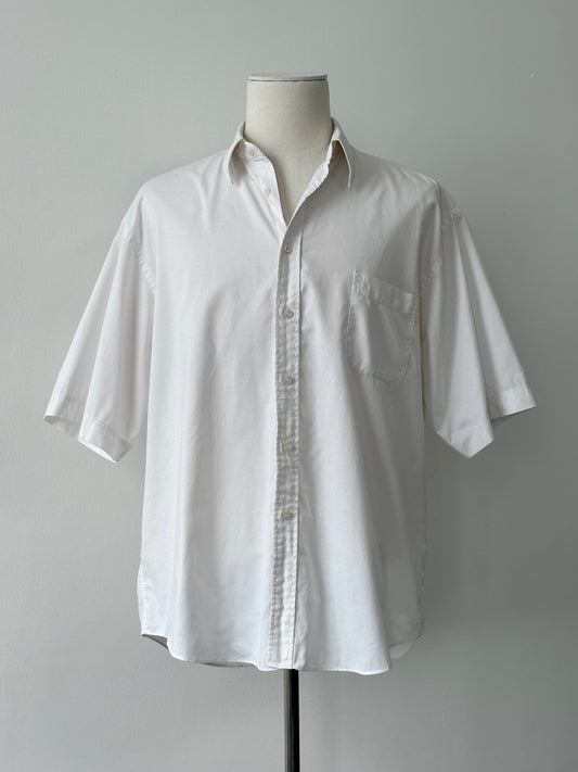 Yves Saint Laurent Pour Homme 2000s Cotton Short Sleeve Shirt - XXL