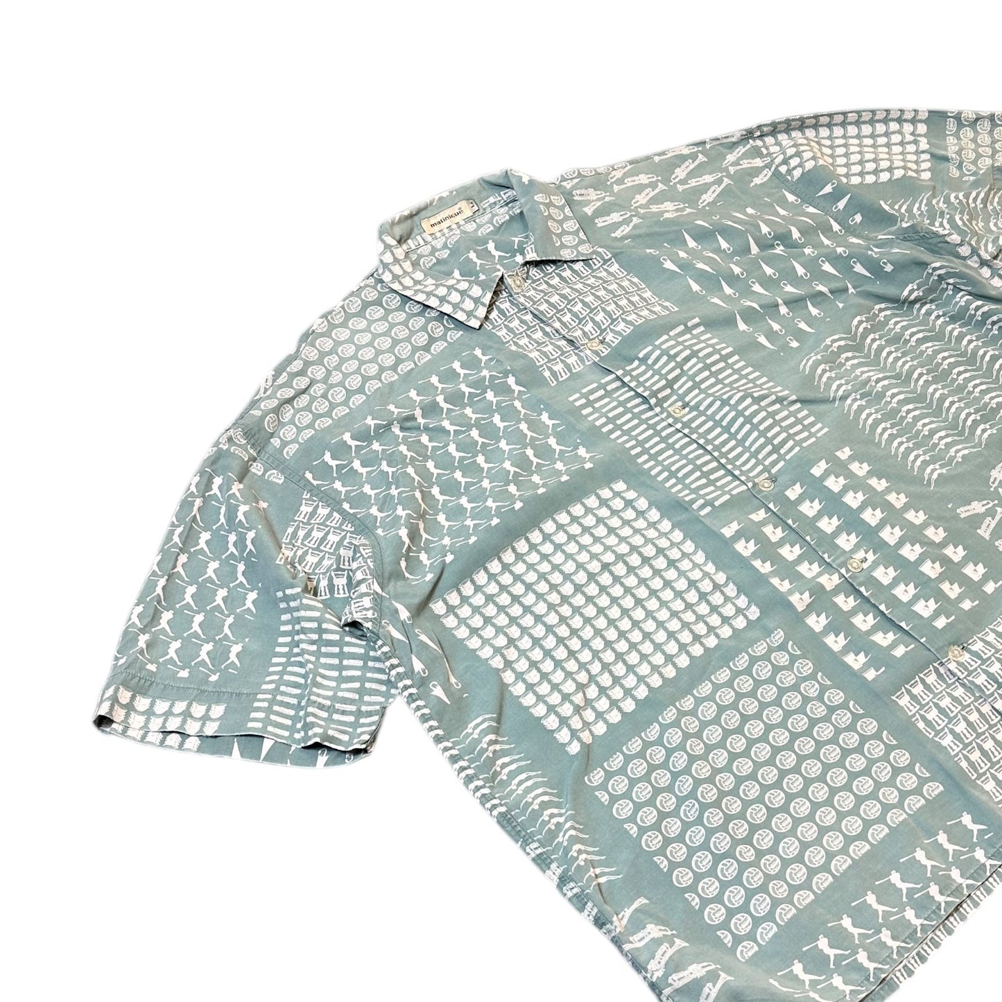 Matinique 80s Pattern Sports Shirt