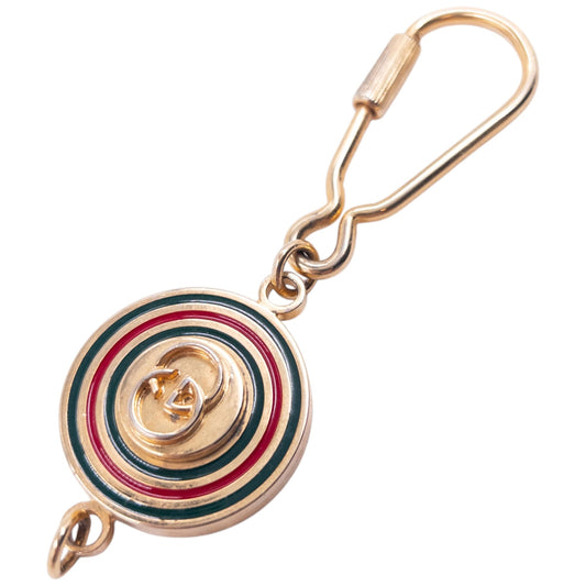 Vintage 80s Gucci Embossed Keychain | O/S, Multicoloured