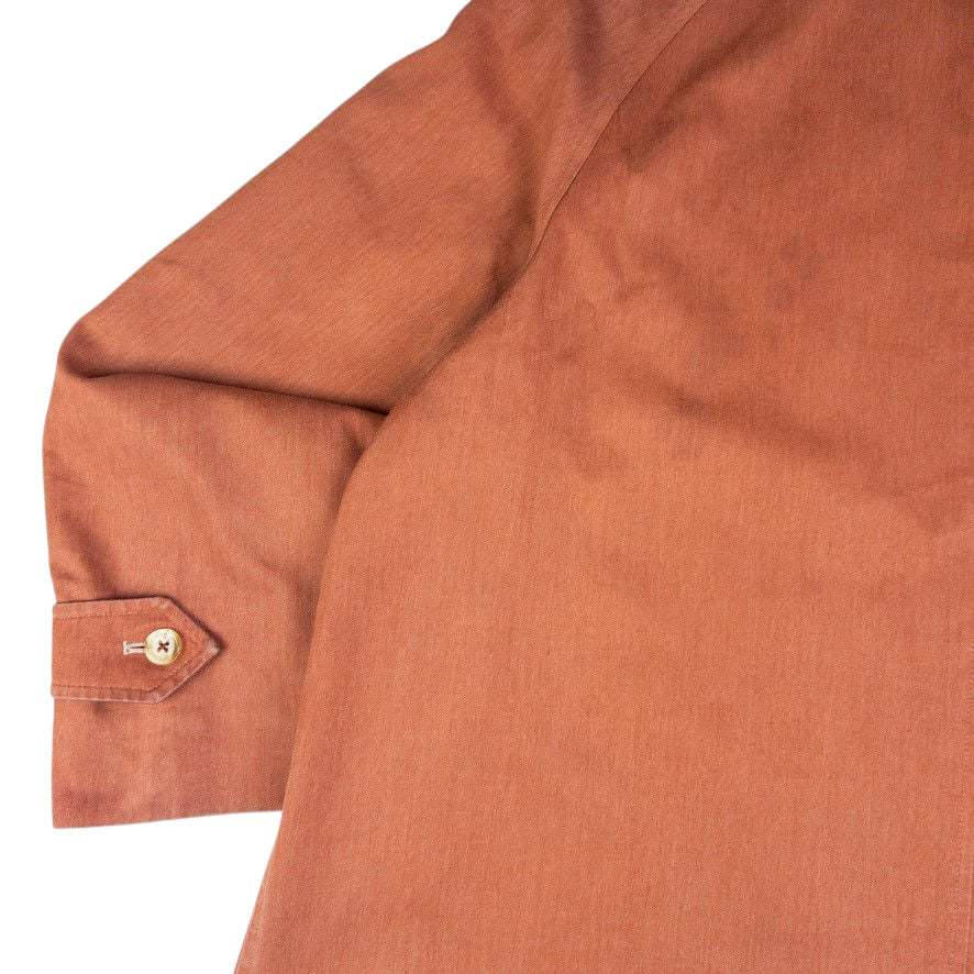 Vintage Burberry Nova Check Lined Trench Jacket Womens Size XL