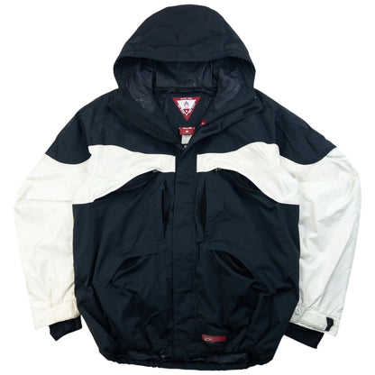 Vintage 90s Oakley Nitro Fuel Zip Up Snowboarding Jacket Size L | Large, Black