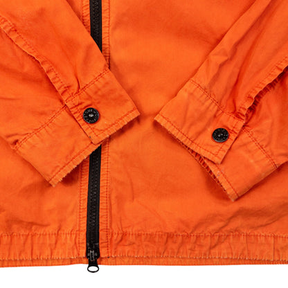 Stone Island Zip Up Jacket Size M | Medium, Orange
