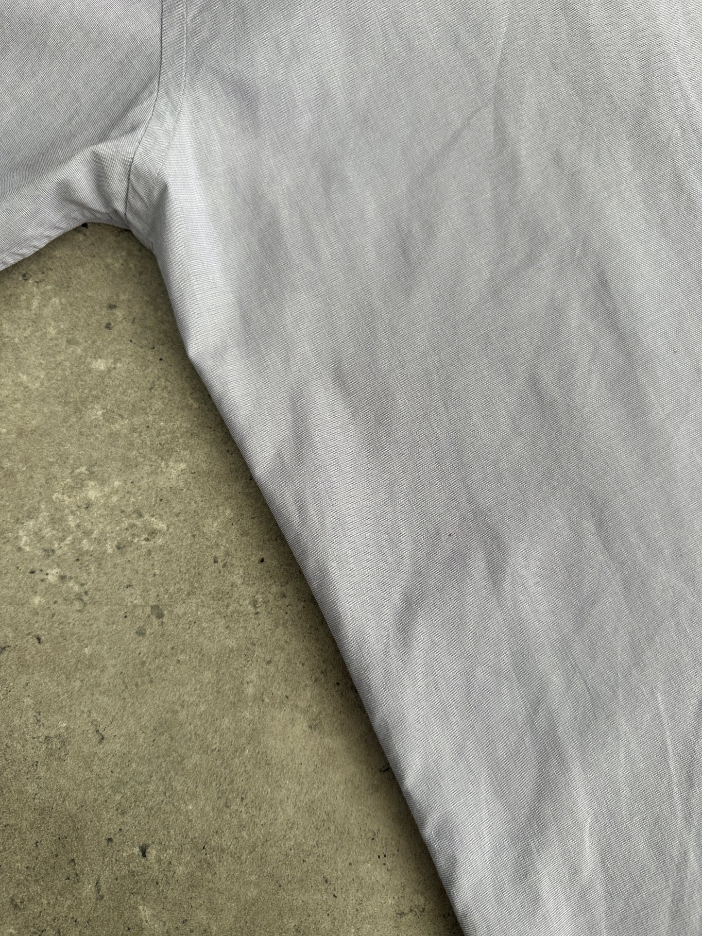 Yves Saint Laurent Pour Homme 2000s Cotton Logo Shirt - L/XL