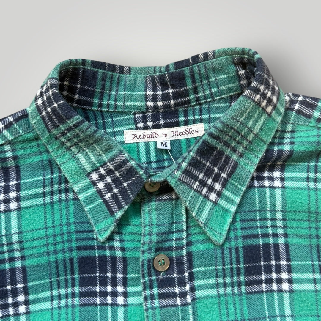 Needles Re-build Cotton Flannel Shirt M | O/S, Multicolor