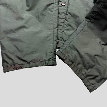 Prada Sport SS00 Gel Seam Nylon Cropped Jacket - IT50 (M) | Olive