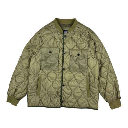 GAP Khaki Quilted Liner Jacket