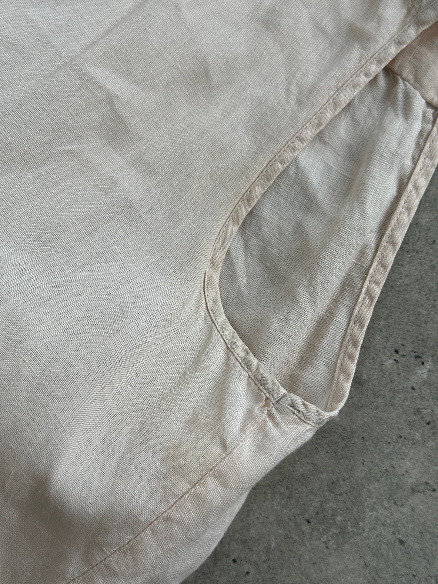 Max Mara Weekend Pure Linen Sleeveless Shirt - M/L