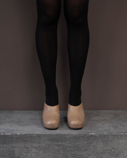 RICK OWENS PLATFORM SHOES (EU 36) | DEFAULT TITLE, Beige