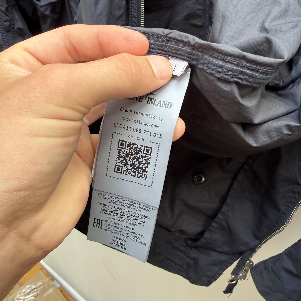 Stone Island Pelleovo Shadow Project Jacket (L) | Large, Blue