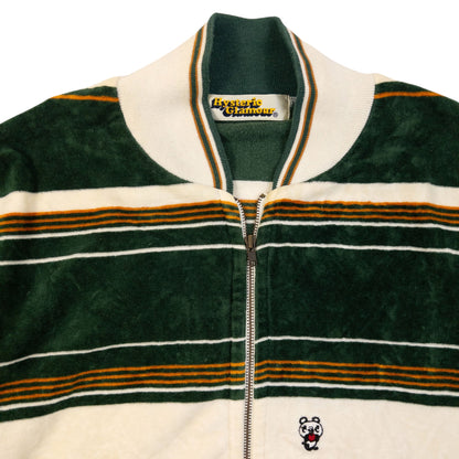 Vintage 90s Hysteric Glamour Striped Velour Jacket Womens Size S | Small, Multicoloured