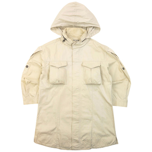 Vintage 2000s Katharine Hamnett Short Roll-Up Sleeve Jacket Size XS | XS, Cream