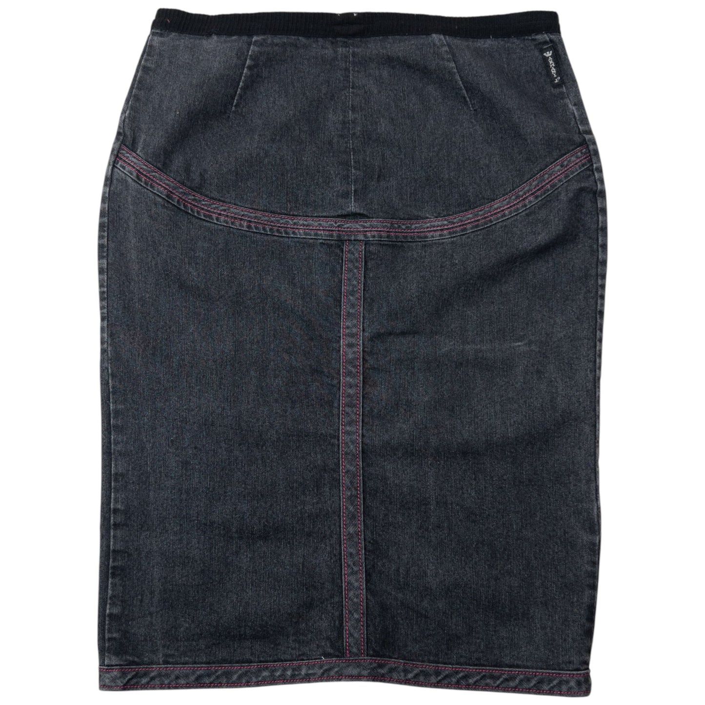 Vintage 2000s Armani Jeans Denim Skirt Womens Size W32 | W32, Grey
