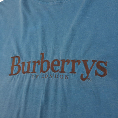 Vintage Burberry Embroidered T Shirt Size XL
