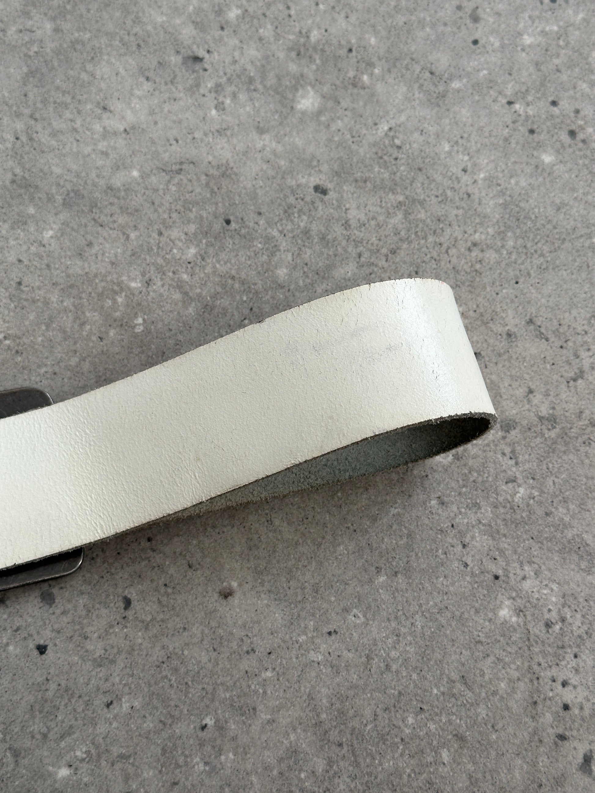 Vintage 1990s Leather Chunky Belt - W34-38