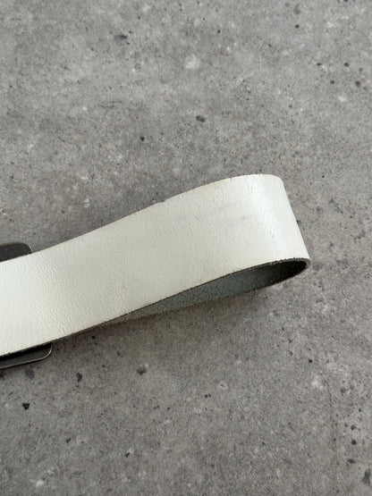 Vintage 1990s Leather Chunky Belt - W34-38