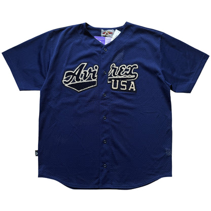Avirex 90's Baseball Jersey - XL | XL, Blue