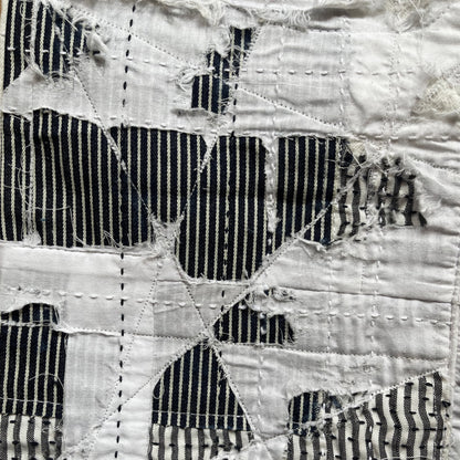 Boro Patchwork Distressed Jeans - W32"