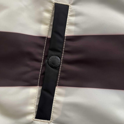 Vanson Leathers Striped Bomber Jacket - XL