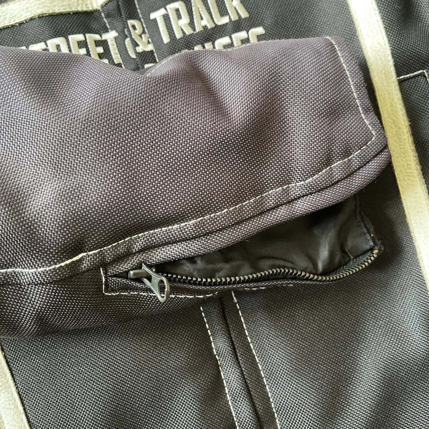 Vanson Leathers Motorcycle Mesh Racing Jacket - M