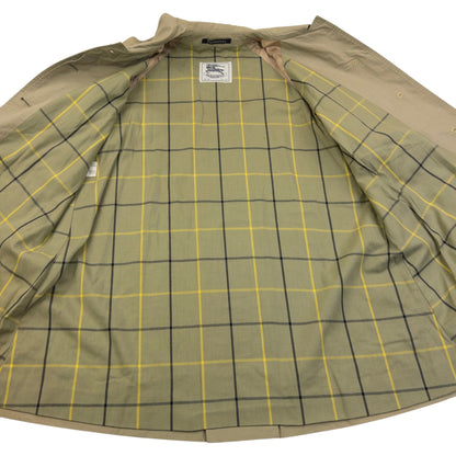 Vintage 90s Burberry Trench Jacket Womens Size S | Small, Beige