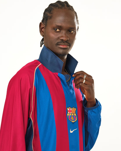 2001-02 Barcelona Nike Player Issue Long Sleeve Home Shirt (XL)